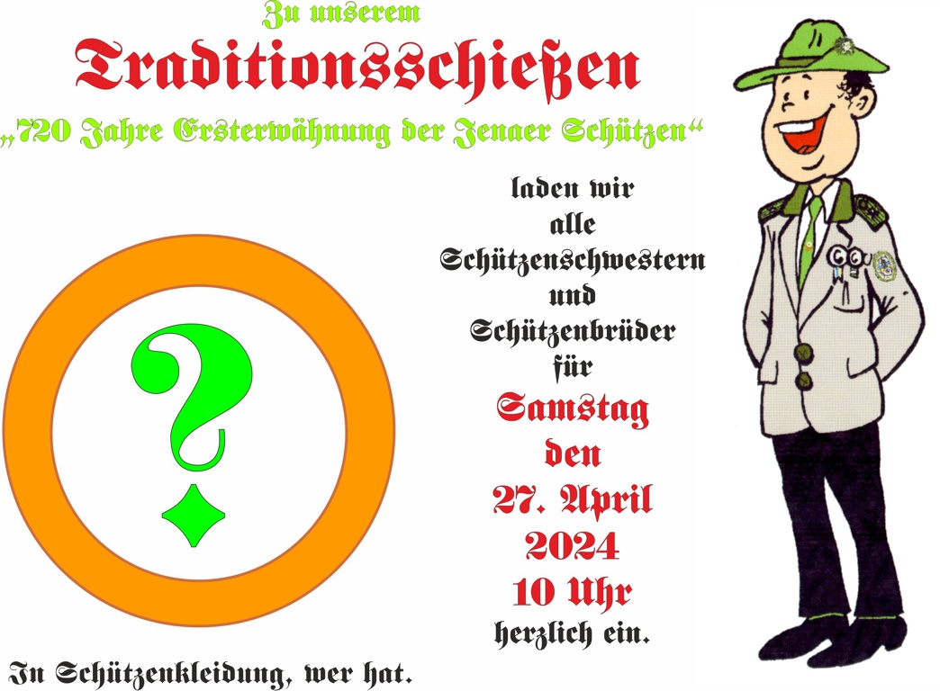 Traditionsscheibe 2024 mid